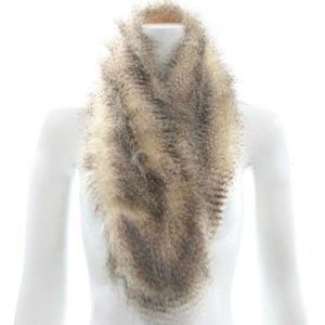 RUYI BLONDE BROWN FAUX FUR COLLAR